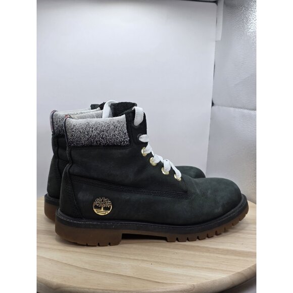 Timberland Boots NBA Toronto Raptors Womens 5.5 Mens 4 RARE - Picture 3 of 10